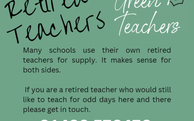 Retired Teachers – An Untapped Resource
